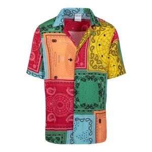 Marcelo Burlon Bandana Print Shirt - NWT
